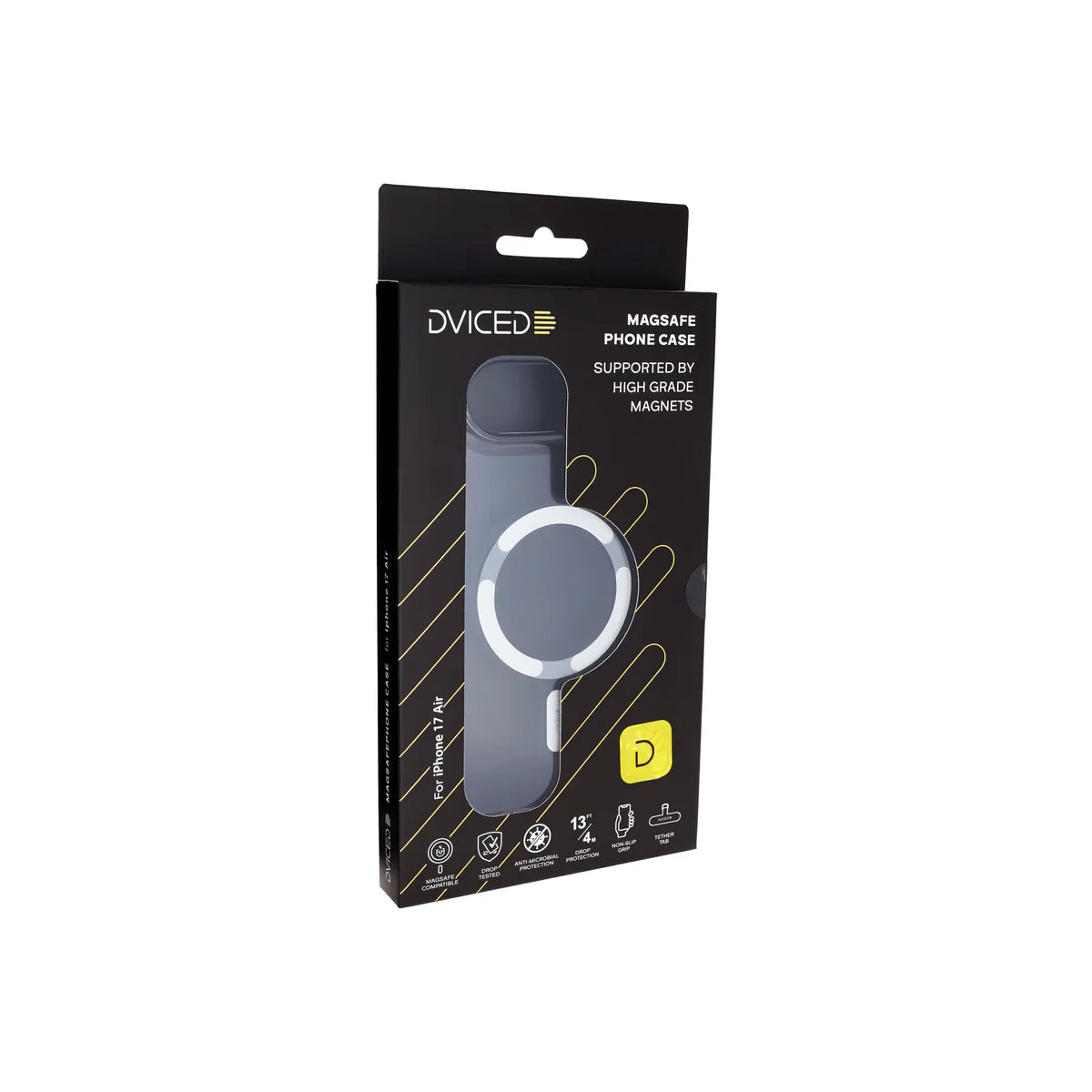 Kryt pre iPhone Air Dviced MagSafe Smoke Case - strieborný