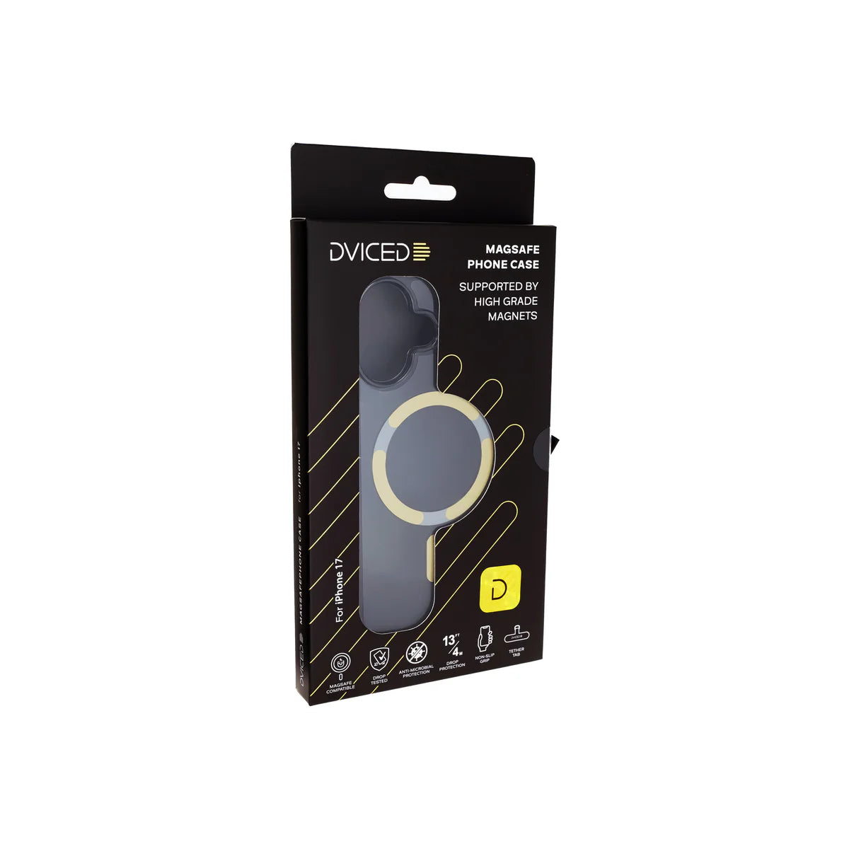 Kryt pre iPhone Air Dviced MagSafe Smoke Case - zlatý