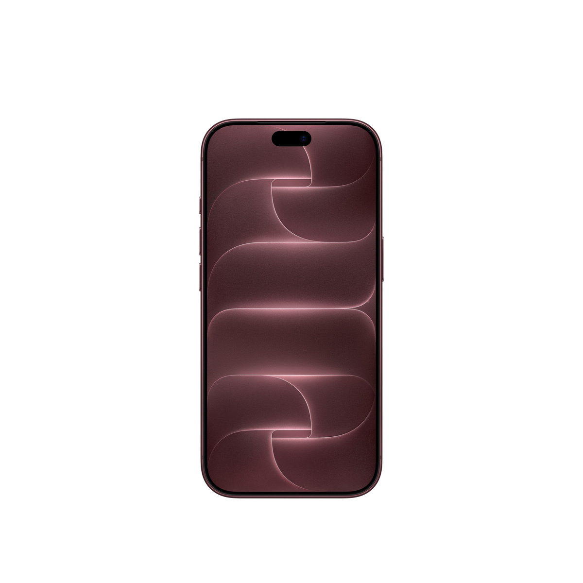 iPhone 18 Pro burgundská – pohľad spredu