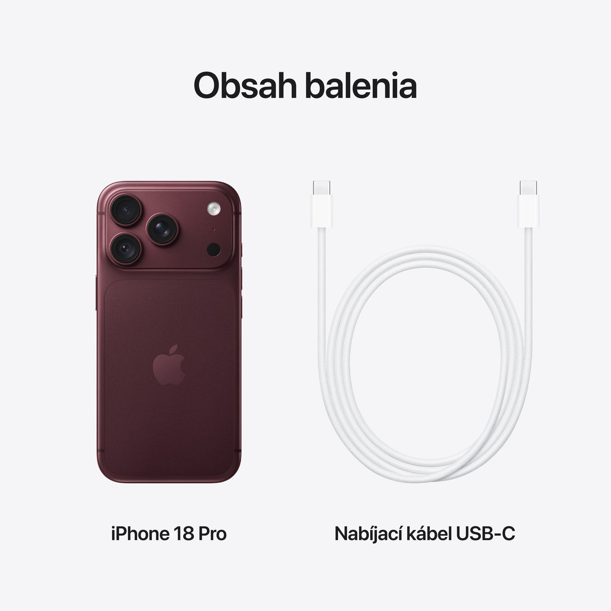iPhone 18 Pro 256 GB burgundská