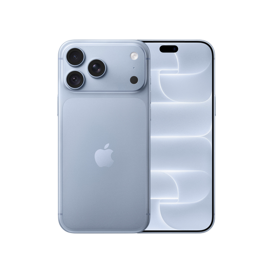 iPhone 18 Pro Max 512GB Glacier – pohľad spredu a zozadu