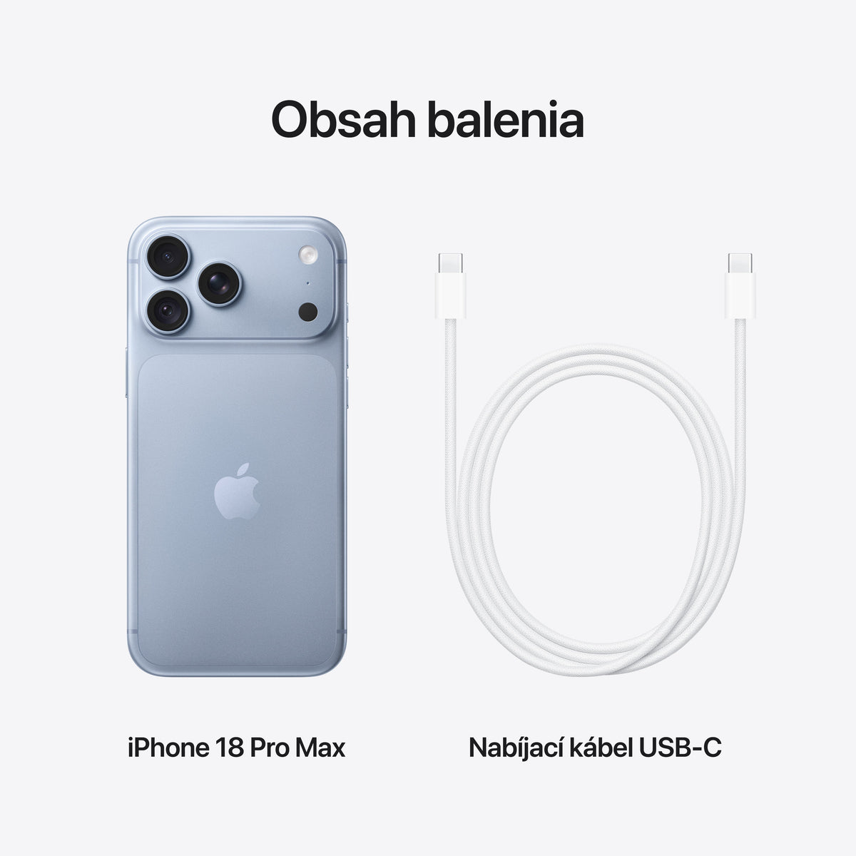 iPhone 18 Pro Max 256 GB ľadovcová