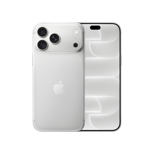 iPhone 18 Pro Max 256GB Silver – pohľad spredu a zozadu