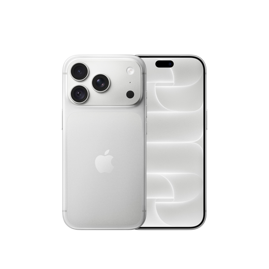 iPhone 18 Pro 512GB Silver – pohľad spredu a zozadu