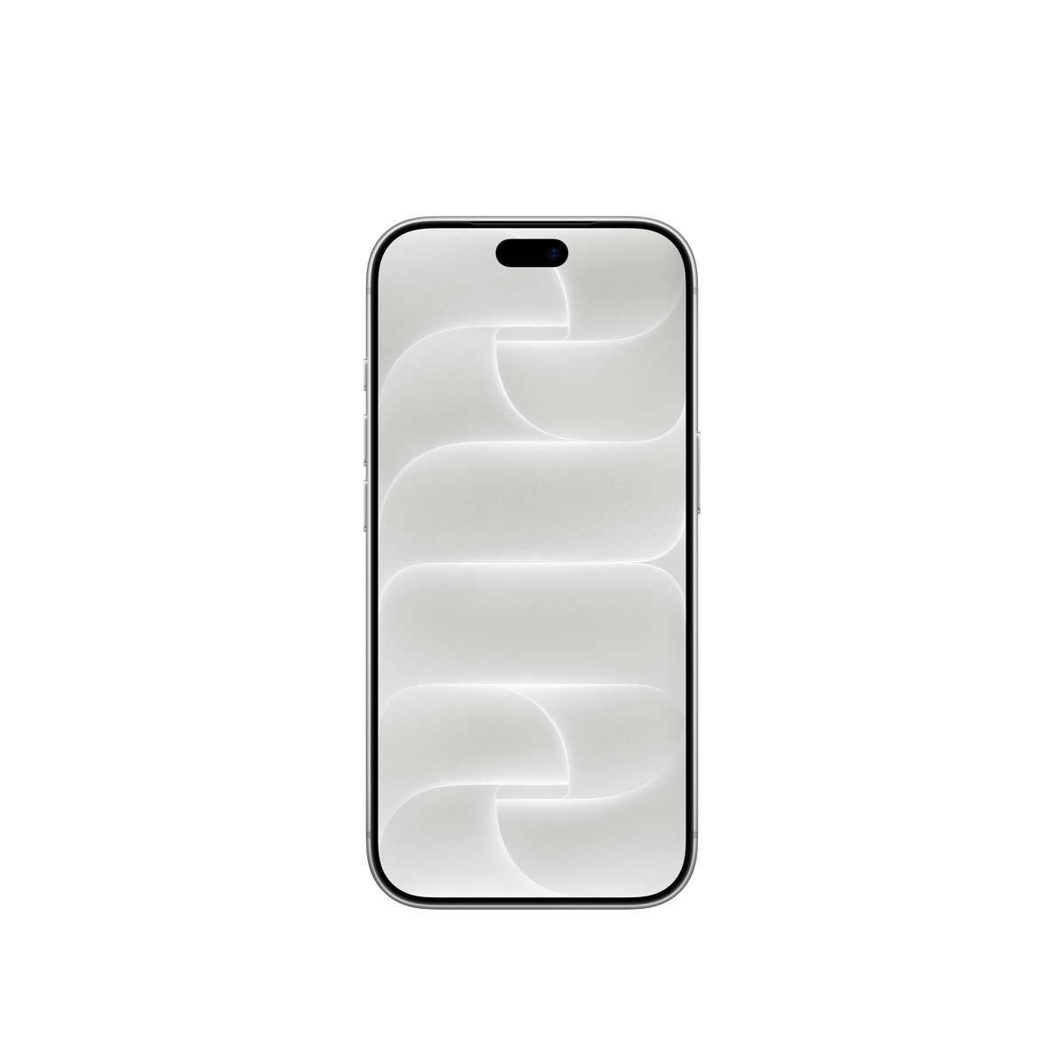 iPhone 18 Pro strieborná – pohľad spredu