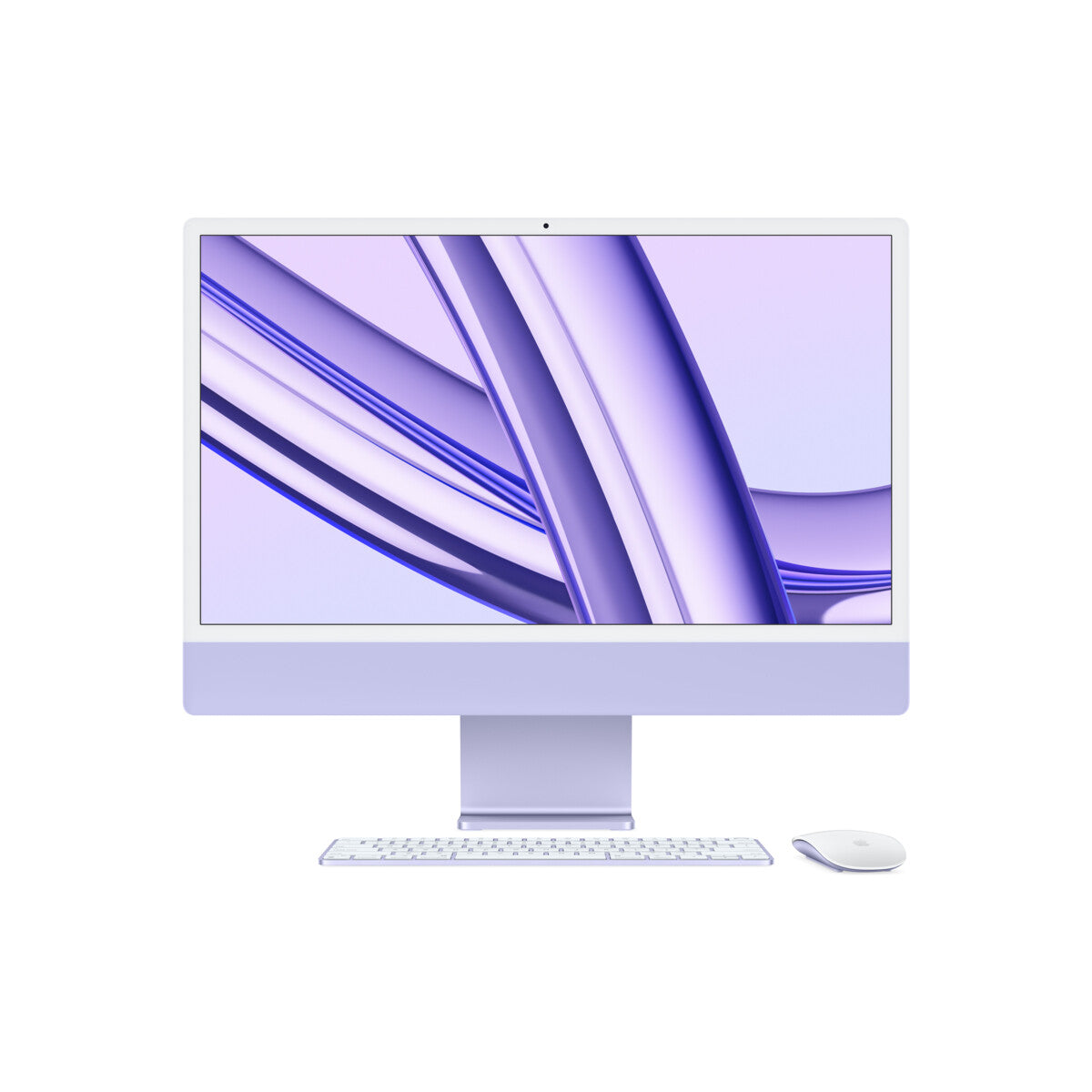 24-palcový iMac s Retina 4.5K displejom: Apple M3 čip s 8 jadrovým CPU a 10 jadrovým GPU, 256GB SSD - Purple