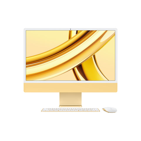 24-palcový iMac s Retina 4.5K displejom: Apple M3 čip s 8 jadrovým CPU a 10 jadrovým GPU, 256GB SSD - Orange