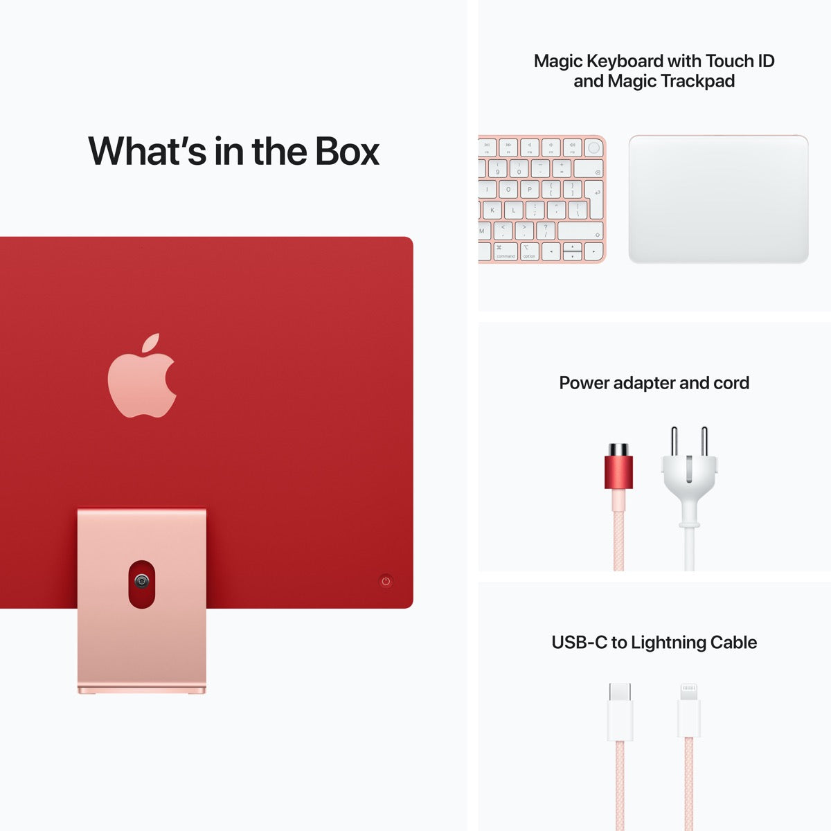 Apple iMac 24 Ružový/M1/8CPU/8GPU/8GB RAM/256GB SSD - Slovenská klávesnica