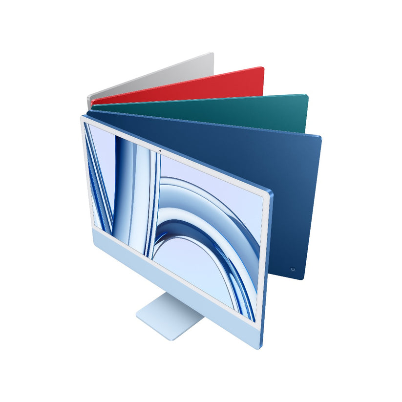 24-palcový iMac s Retina 4.5K displejom: Apple M3 čip s 8 jadrovým CPU a 10 jadrovým GPU, 256GB SSD - Blue