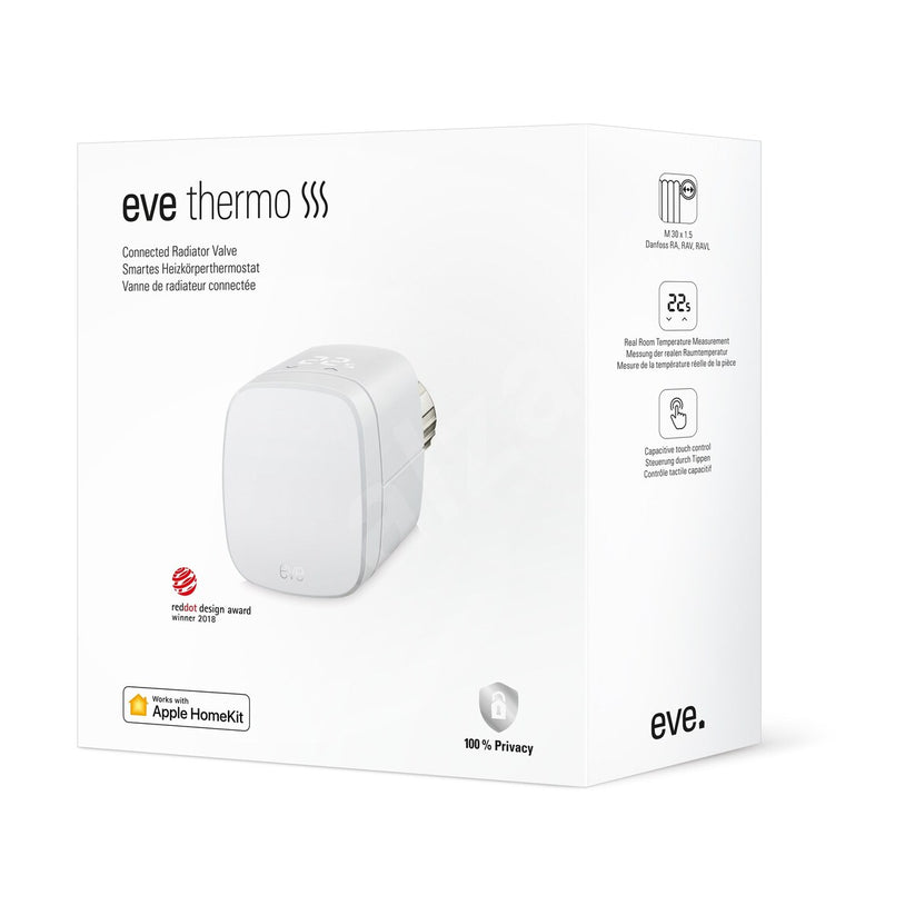 Chytrý ventil na radiátor Eve Thermo s podporou Thread