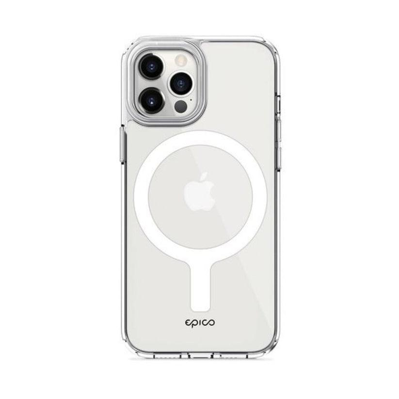 EPICO HERO MAGNETIC - MAGSAFE COMPATIBLE CASE iPhone 12 / 12 Pro - clear/transparent