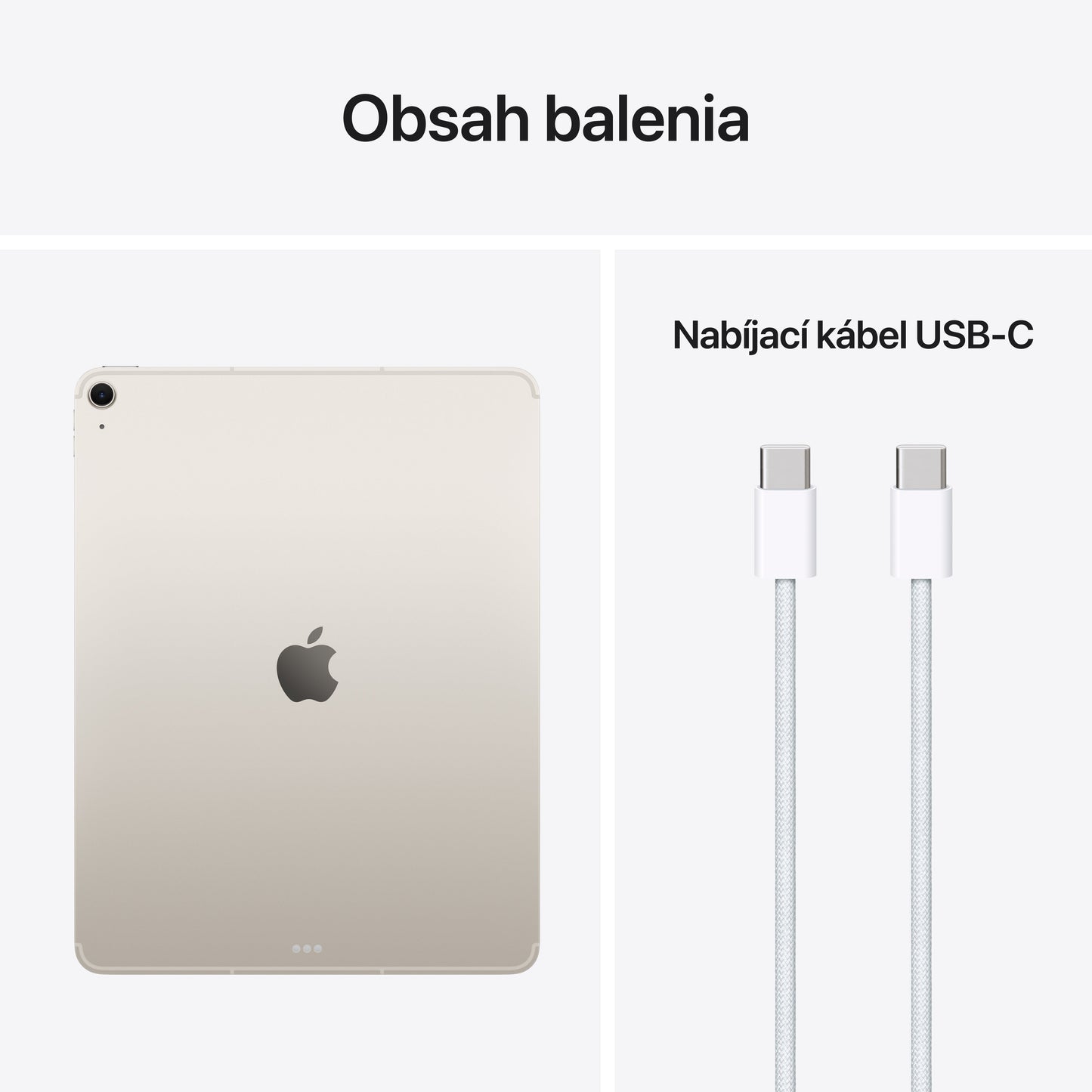 13-palcový iPad Air M4 Wi‑Fi + Cellular, 256 GB, farba hviezdne biela – fotografia 10 z 10