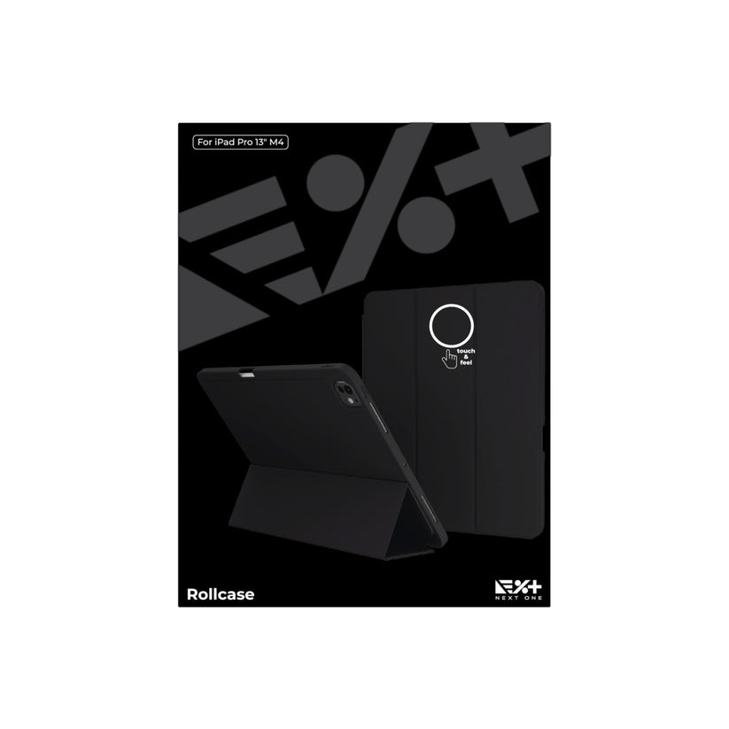 "NEXT ONE BLACK ROLLCASE FOR IPAD PRO 13"" M4"