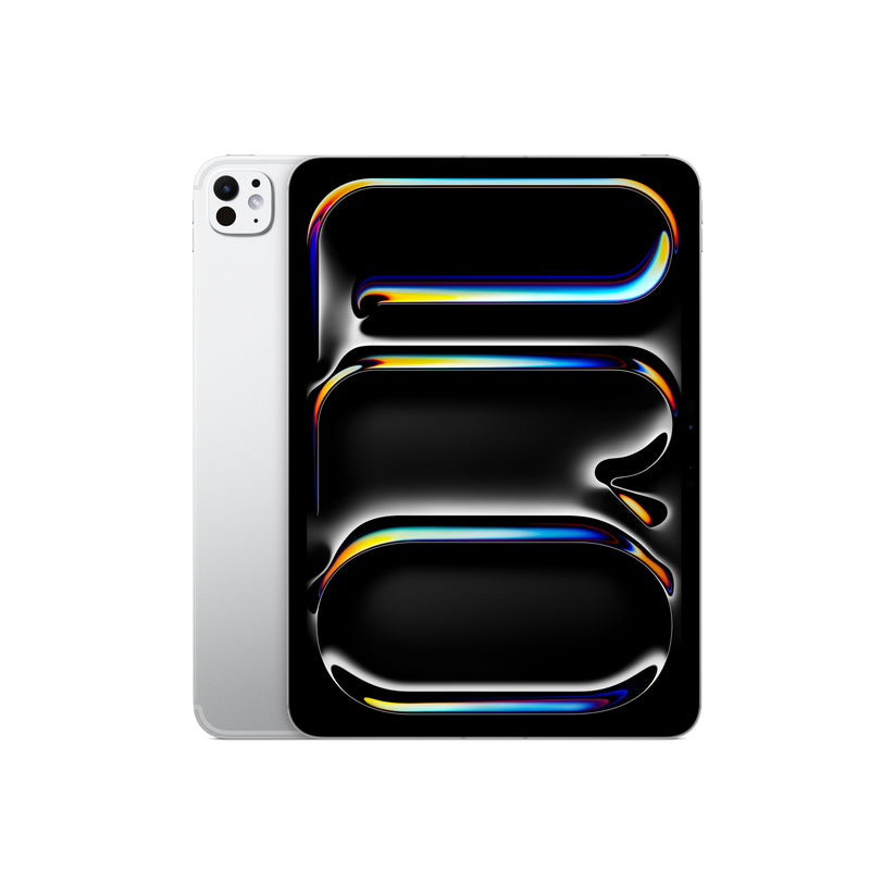 11-palcový iPad Pro M5 Wi‑Fi + Cellular, 512 GB, štandardné sklo, farba strieborná – fotografia 2 z 9