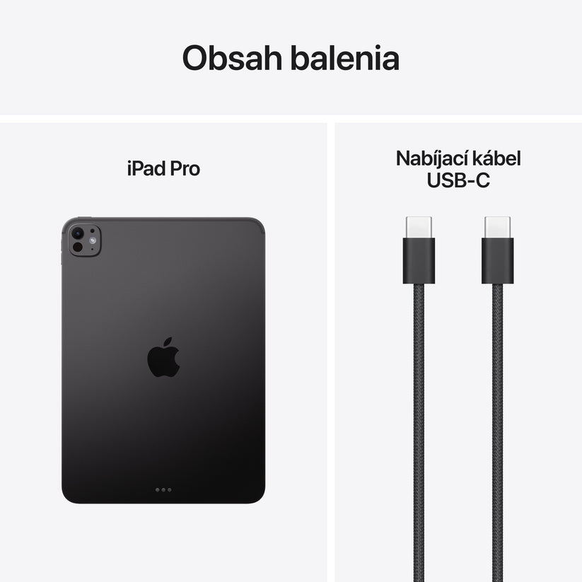 11-palcový iPad Pro M5 Wi‑Fi, 2 TB, štandardné sklo, farba vesmírne čierna – fotografia 9 z 9
