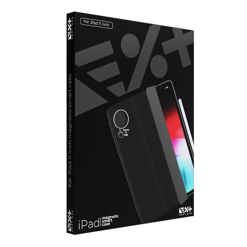 Next One Magnetic Smart Case pre iPad 11 palcový (2.) – čierny