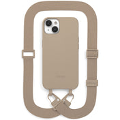 Woodcessories Change Case Lanyard - Taupe Brown- iPhone 14/13