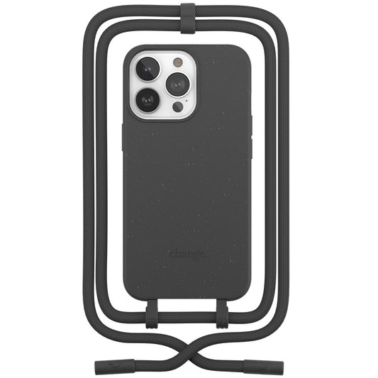 Woodcessories Change Case Bio - Black - iPhone 14 Pro Max