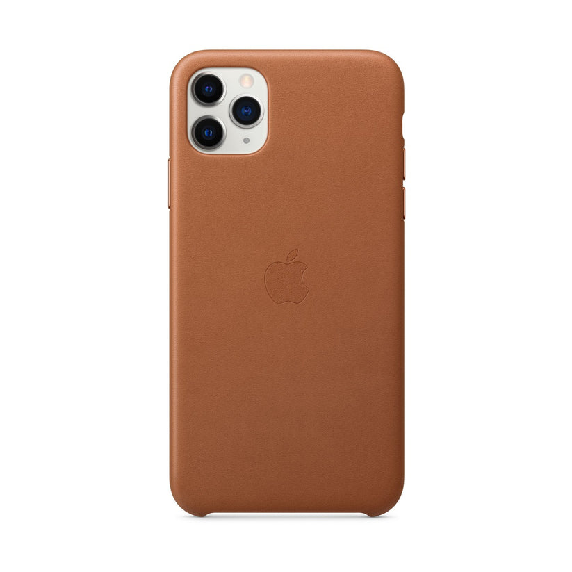 Apple kožený kryt na iPhone 11 Pro Max - Saddle Brown