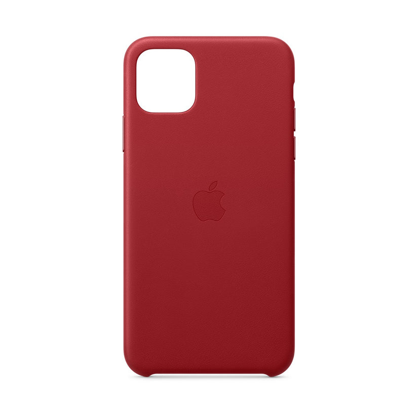 Apple kožený kryt na iPhone 11 Pro Max - (PRODUCT)RED