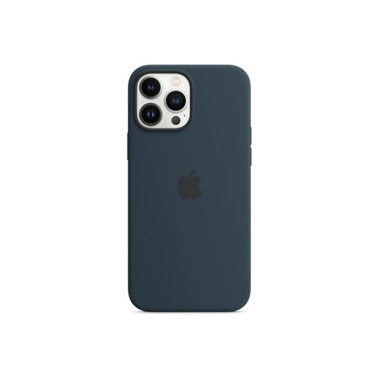 iPhone 13 Pro Max Silicone Case with MagSafe - Abyss Blue