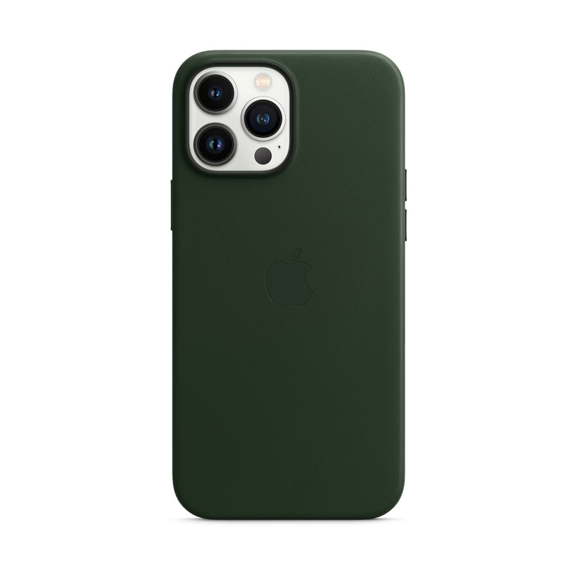 iPhone 13 Pro Max Leather Case with MagSafe - Sequoia Green