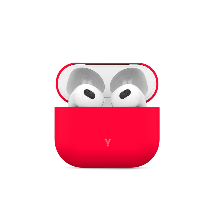 iStyle Silicone Cover Airpods 3 - červený