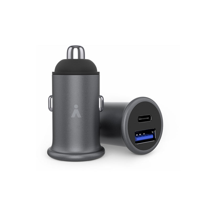 iStyle 38W Pro Car Charger - Šedá