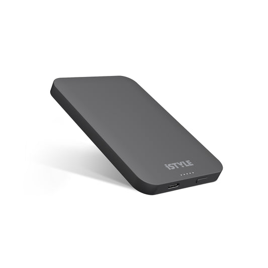 MagSafe bezdrôtová 5000mAh powerbanka iSTYLE - vesmírne šedá