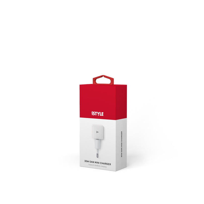 iStyle 30W GAN CHARGER - Biela