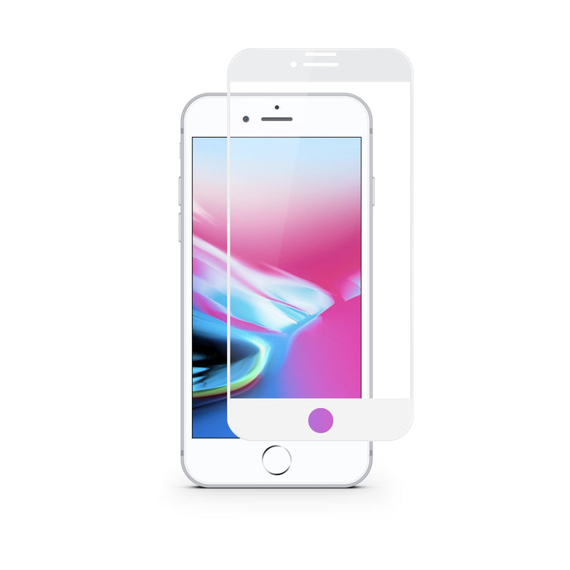 Ochranné sklo iSTYLE 3D+ GLASS iPhone 6 Plus/ 6S Plus /7 Plus/ 8 Plus  - biele