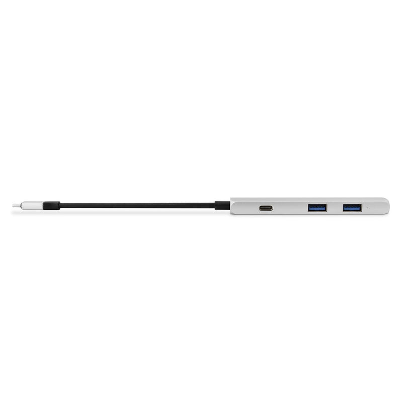 USB-C Hub adaptér iSTYLE - strieborný