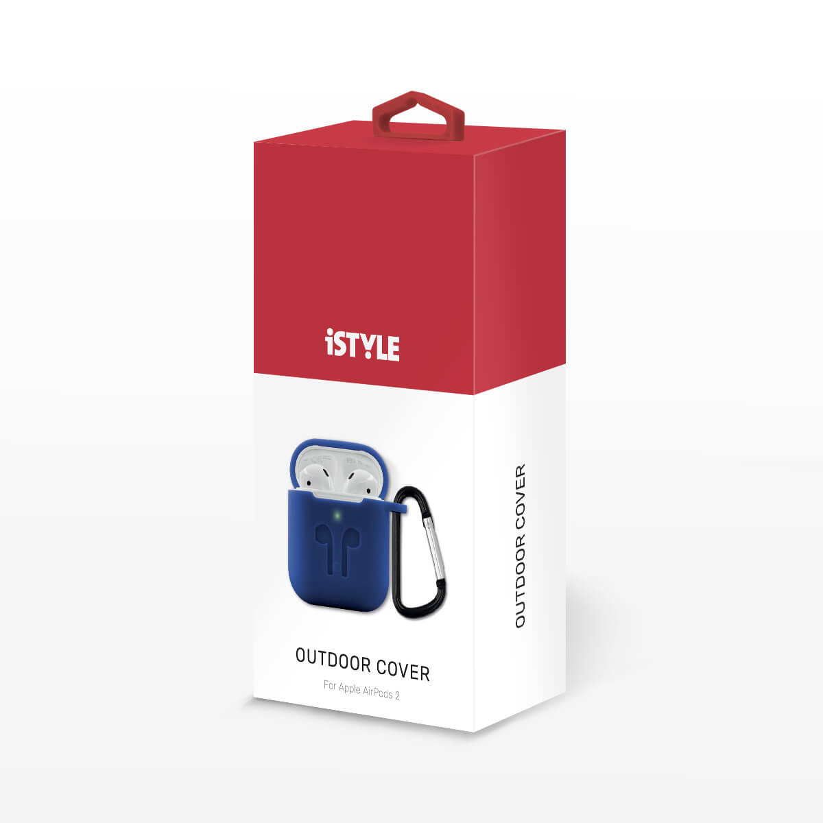 iSTYLE OUTDOOR COVER Airpods Gen 1/2 - Modra