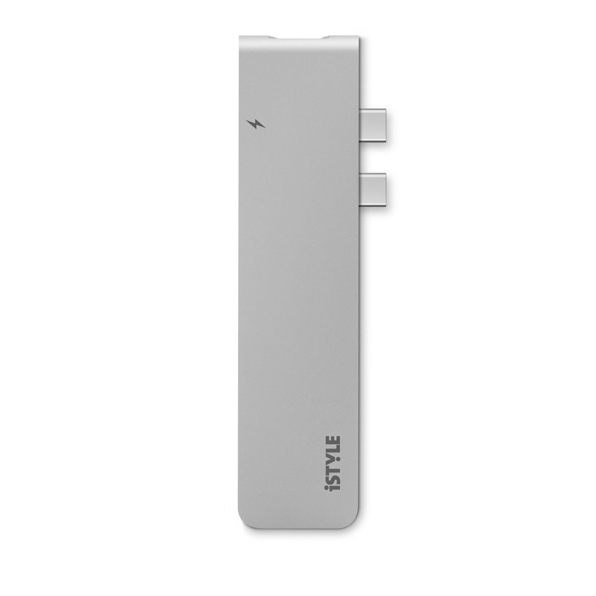USB-C dokovacia stanica iSTYLE Pro Hub strieborná