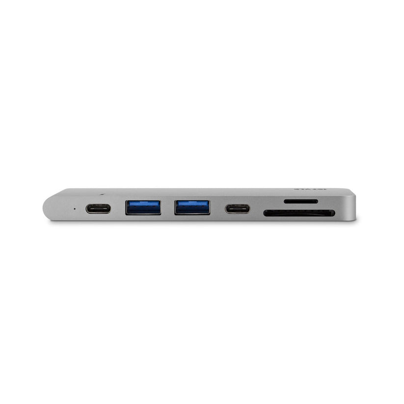 USB-C dokovacia stanica iSTYLE Pro Hub strieborná