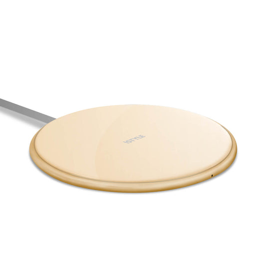 iSTYLE ULTRASLIM WIRELESS CHARGING PAD - gold