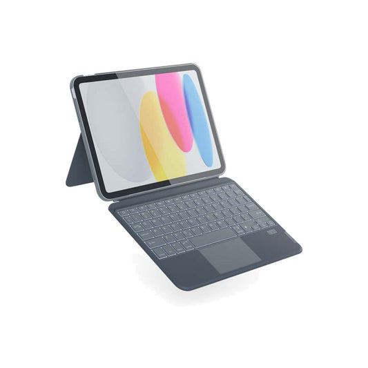 Epico puzdro s podsvietenou klávesnicou pre iPad Pro 11" (2018/2020/2021/2022)/iPad Air 10,9" M1 - sivá