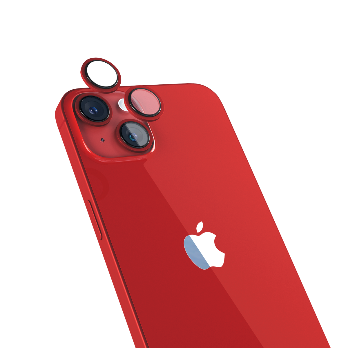 Epico Aluminium Lens Protector pre Apple iPhone 14 / 14 Plus - Red
