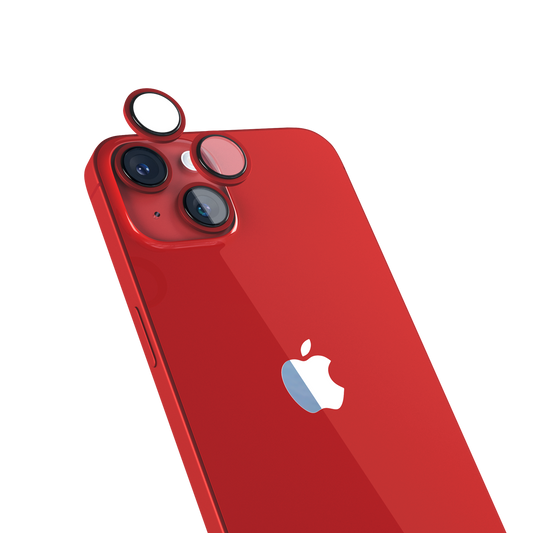 Epico Aluminium Lens Protector pre Apple iPhone 14 / 14 Plus - Red
