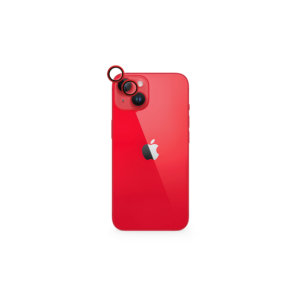 Epico Aluminium Lens Protector pre Apple iPhone 14 / 14 Plus - Red