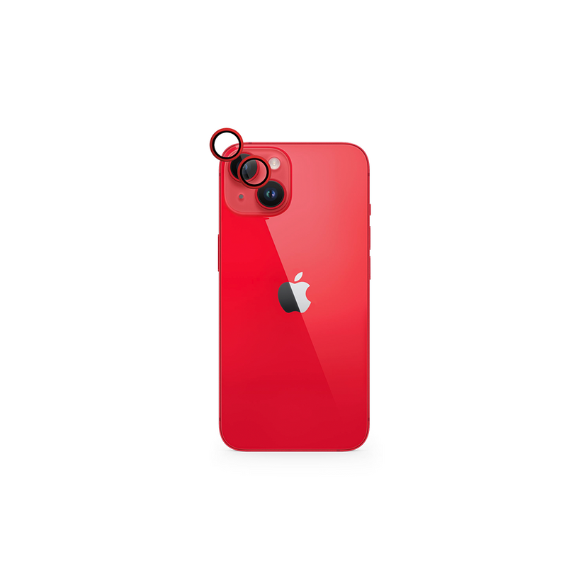 Epico Aluminium Lens Protector pre Apple iPhone 14 / 14 Plus - Red