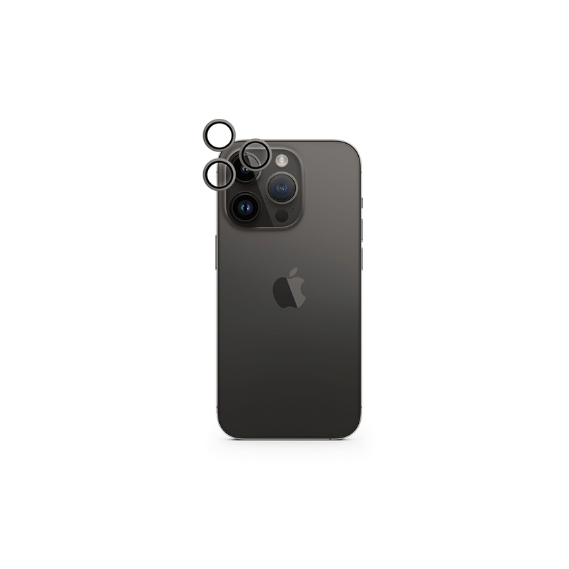 Epico Aluminium Lens Protector pre Apple iPhone 14 Pro / 14 Pro Max - Space Black