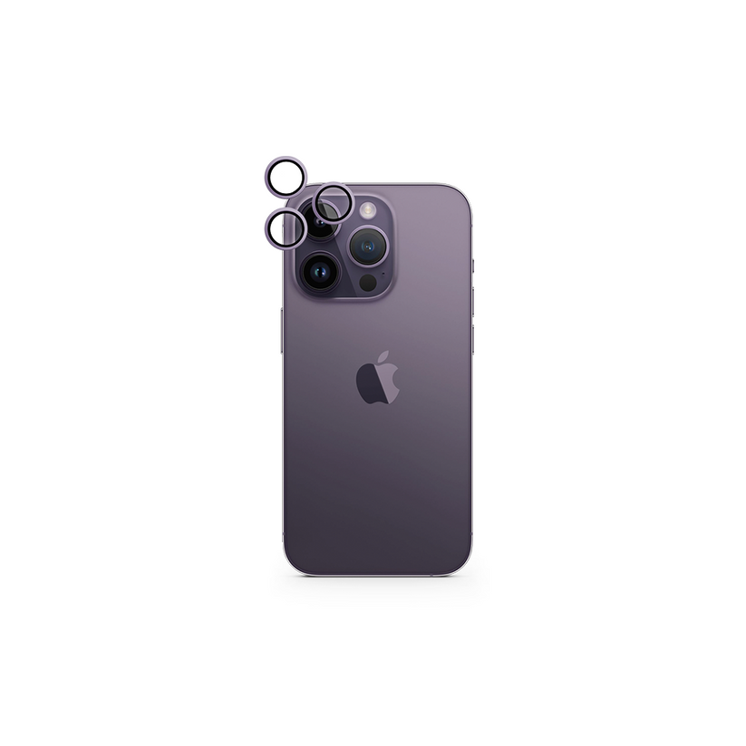 Epico Aluminium Lens Protector pre Apple iPhone 14 Pro / 14 Pro Max - Deep Purple