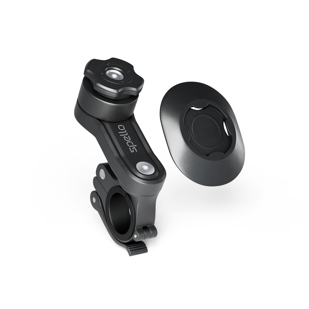 Epico Spello Smart Lock držiak telefónu na riadidlá - čierny