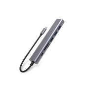 Spello USB-C Hub Slim 7IN1 - vesmírne šedá