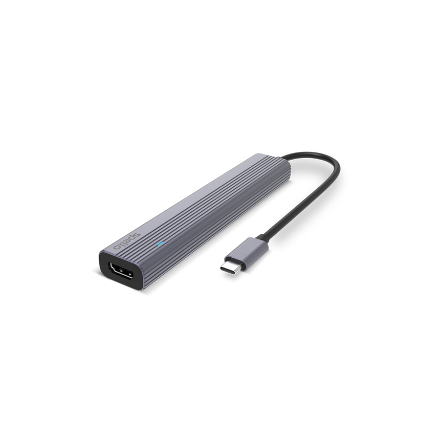 Spello USB-C Hub Slim 7IN1 - vesmírne šedá