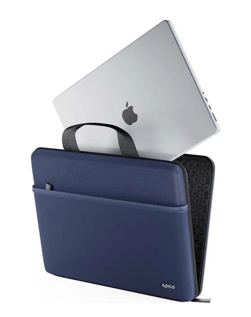 Epico Hard Shell Handbag taška na Macbook 13"/14" - polnočná modrá