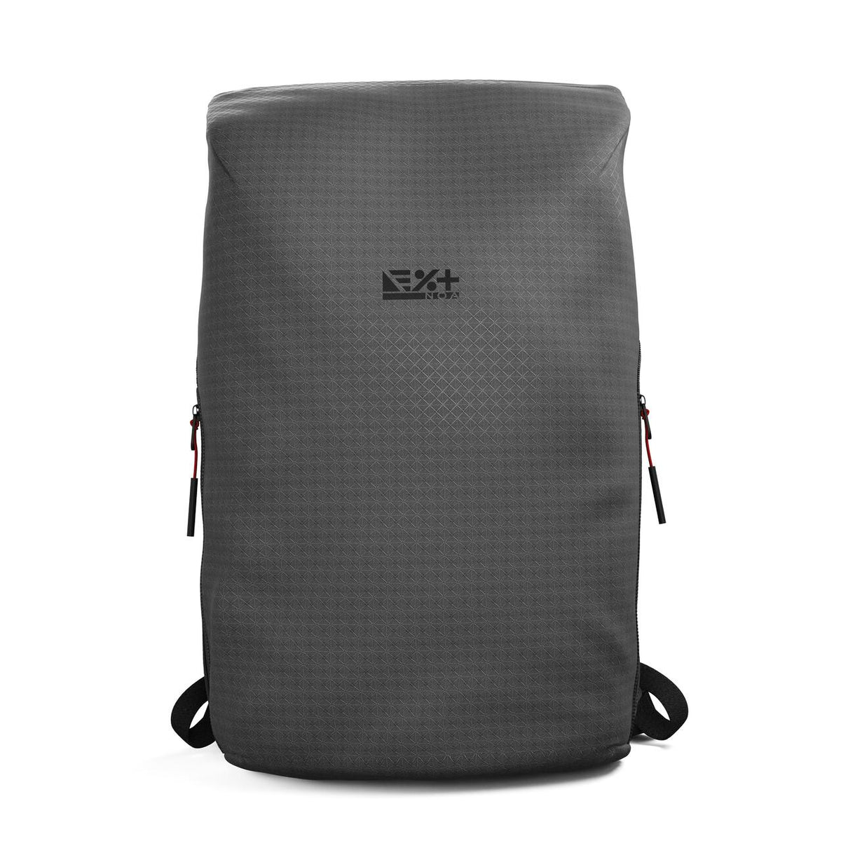 Batoh NextOne District pre notebook do 16″, 16,5 l – sivý – pohľad spredu
