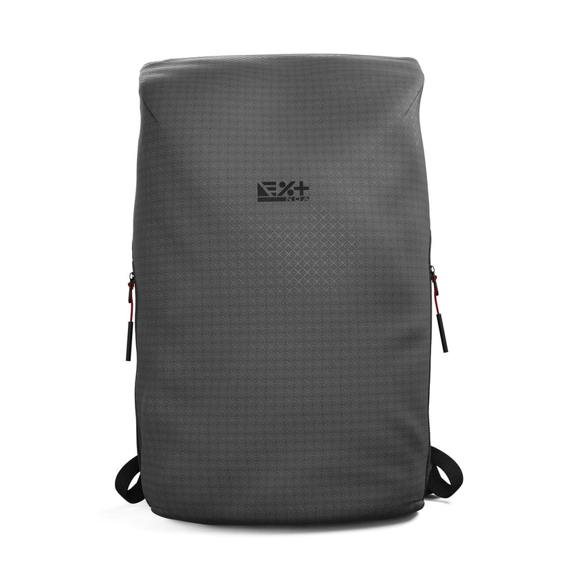 Batoh NextOne District pre notebook do 16″, 16,5 l – sivý – pohľad spredu
