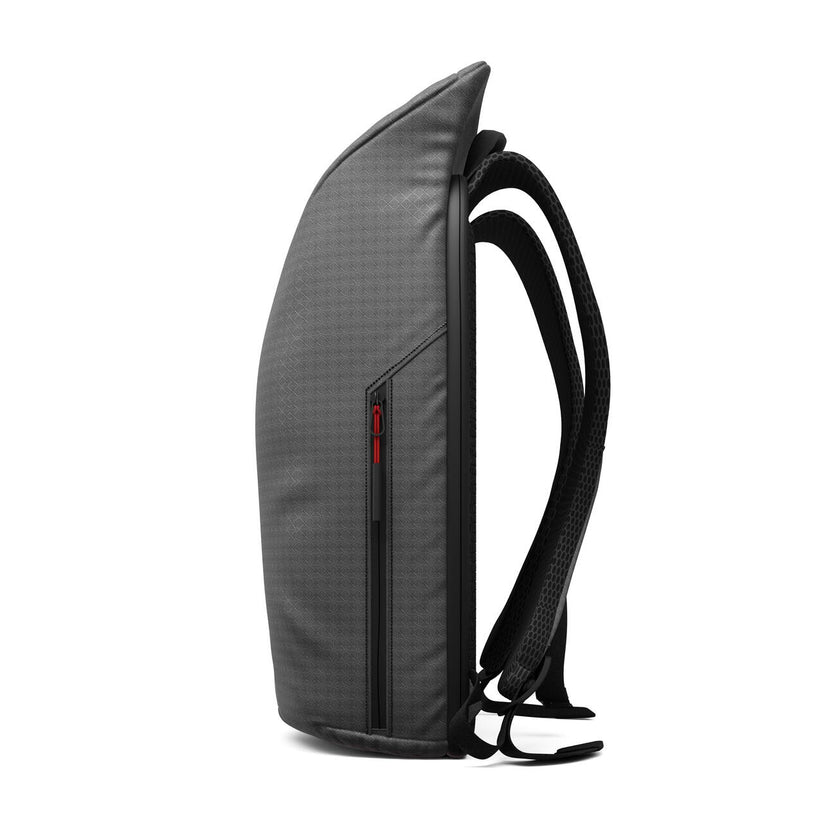 Batoh NextOne District pre notebook do 16″, 16,5 l – sivý – bočný pohľad